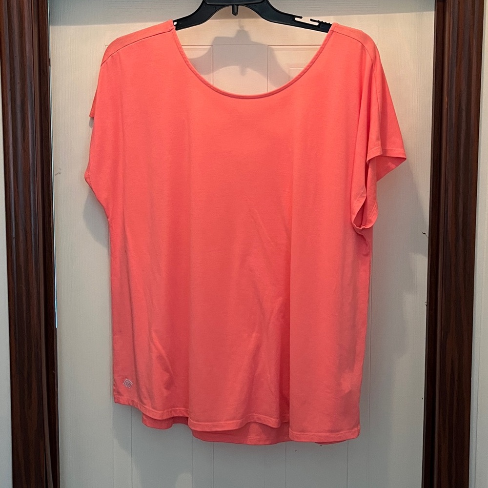 ZELOS Coral Short Sleeve Tee